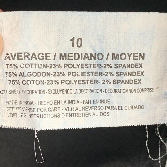 Gloria Vanderbilt Jeans sz 10 Ave Amanda Straight Dark Wash Inseam 30" - Picture 9 of 10